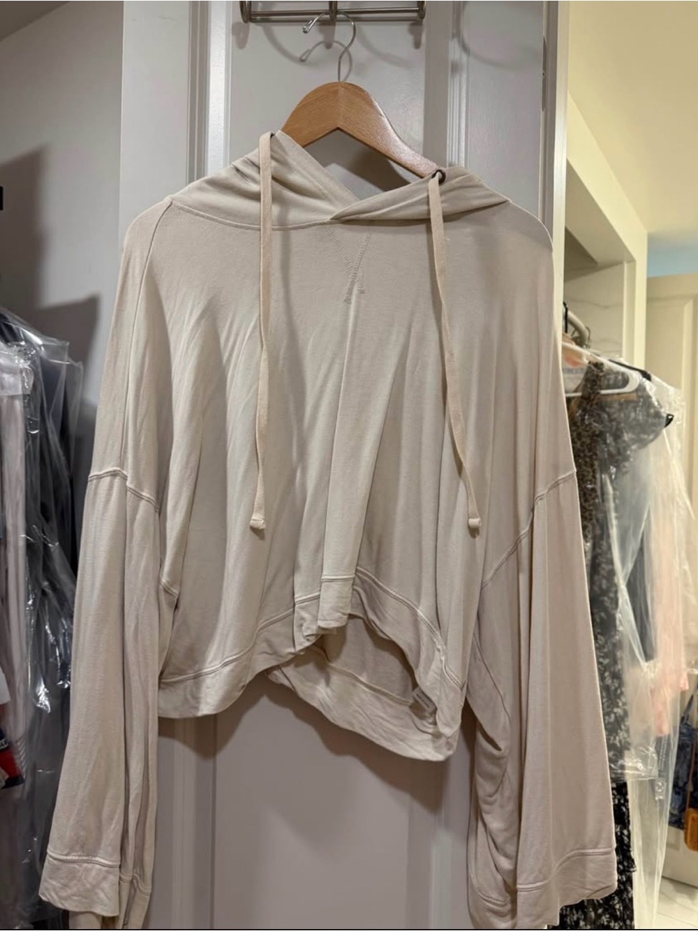 Bare Athletics Beige Hoodie